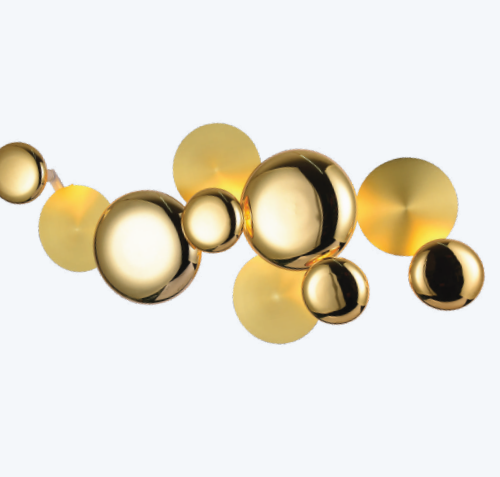 Radiant Aura Wall Light