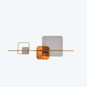 Gilded Harmony Wall Light